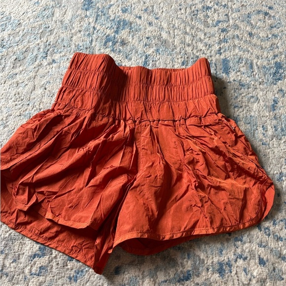 Free people Russet Orange The Way Home Shorts size S - Picture 3 of 3